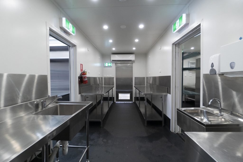 Temporary Hospital Kitchen Facilities – Port Hedland Hospital, photo 1
