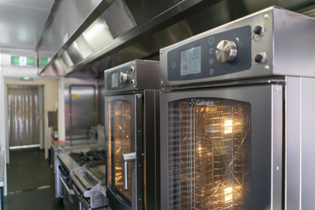 Containerised commercial catering kitchen for St Margaret's Anglican Girls' School Arts Centre