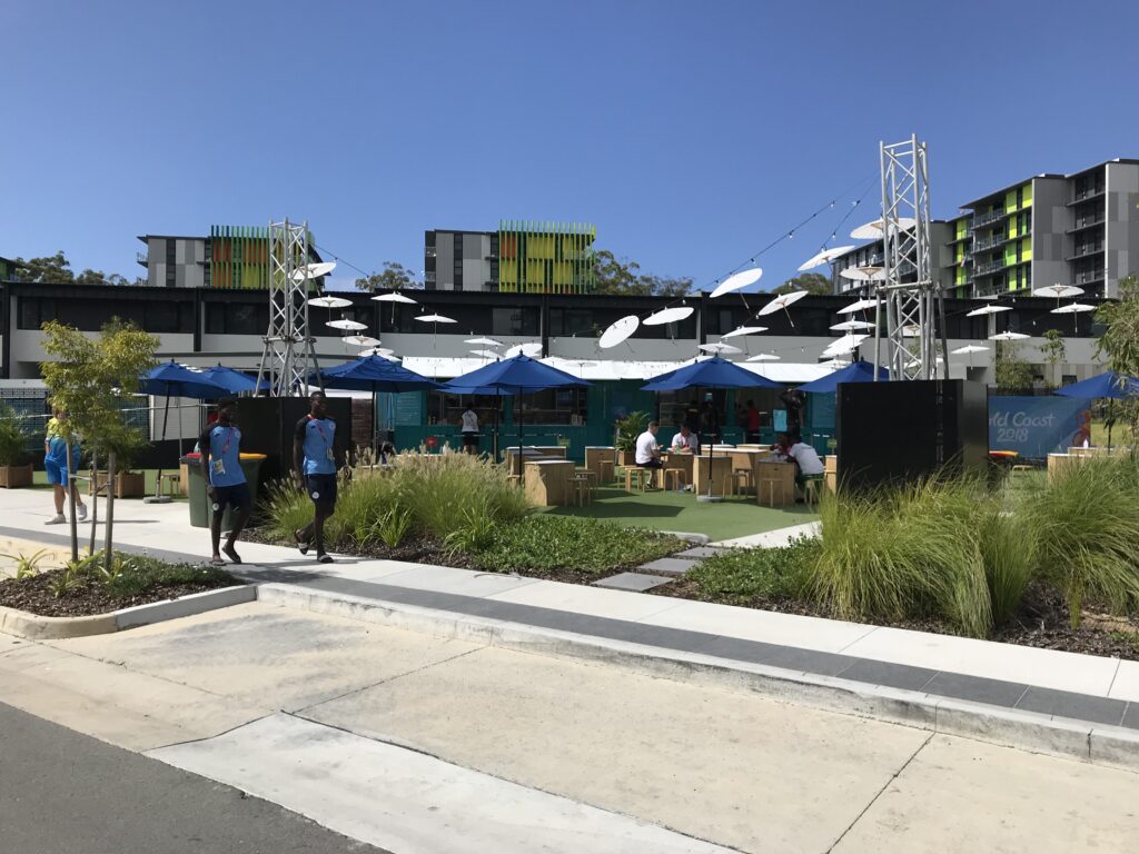 Modular commercial kitchen infrastructure for Gold Coast Commonwealth Games venues
